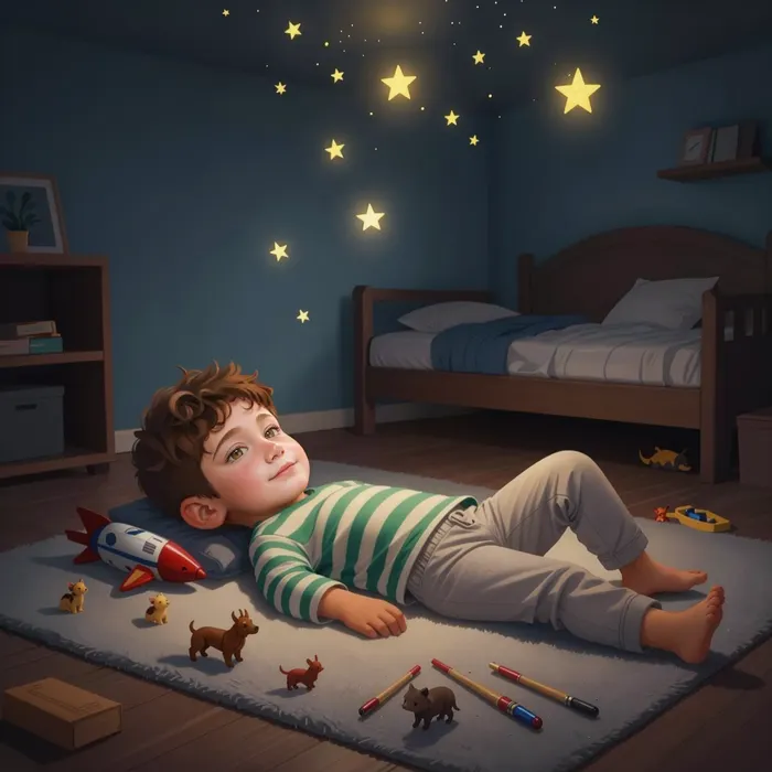 Illustration from the children's book When I grow up