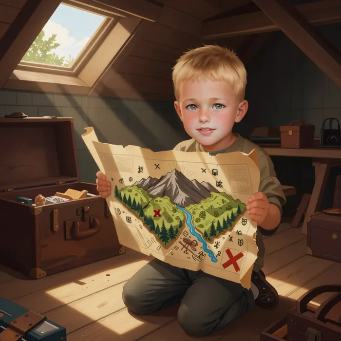 Illustration from the children's book The Incredible Journey